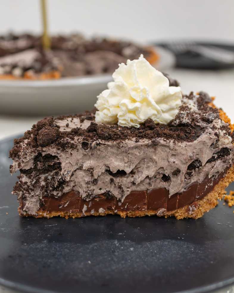Oreo Pudding & Chocolate Ganache Pie